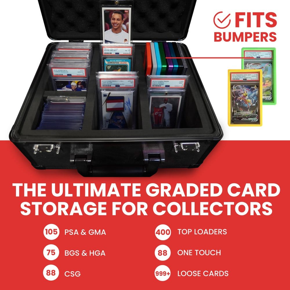 Evoretro Maleta TCG para 90 Tarjetas X Gris