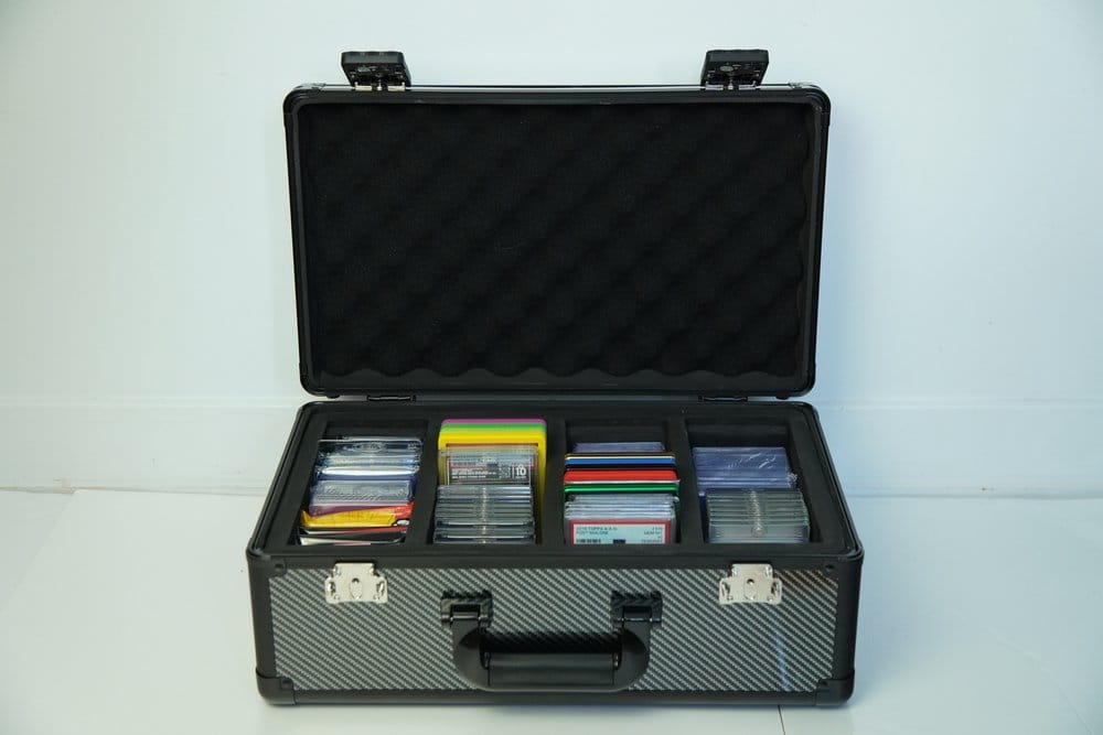 Evoretro Maleta TCG para 120 Tarjetas XL Gris
