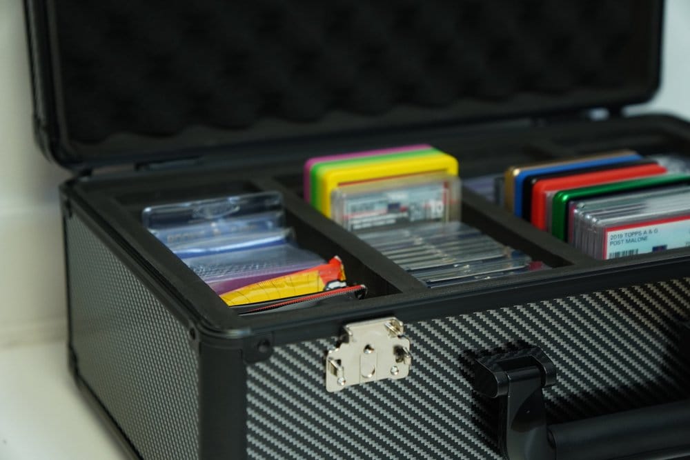 Evoretro Maleta TCG para 120 Tarjetas XL Gris