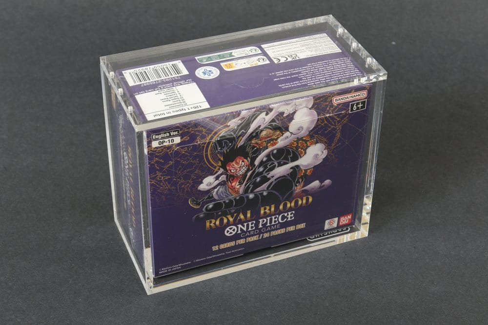 Evoretro Display de Acrílico para Caja de Sobres de Bandai One Piece TCG (Inglés)