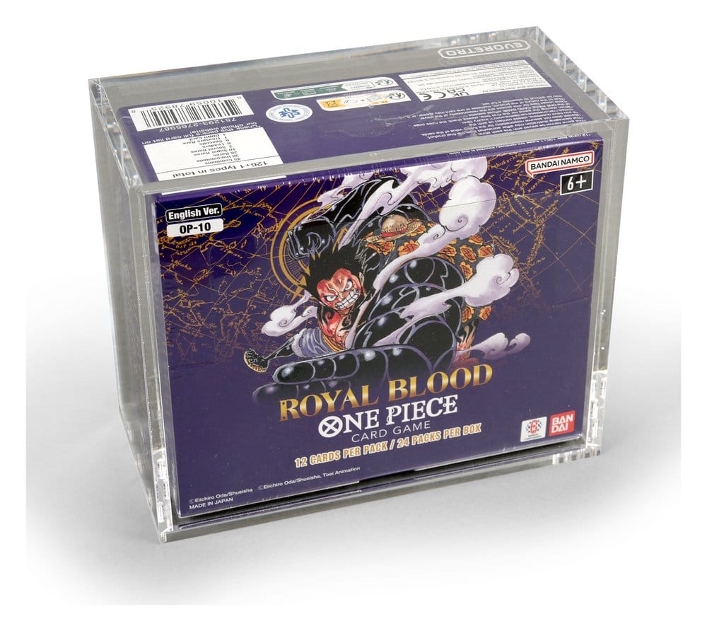 Evoretro Display de Acrílico para Caja de Sobres de Bandai One Piece TCG (Inglés)
