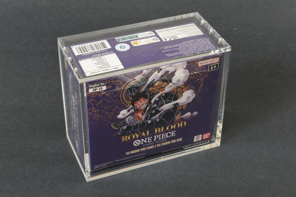 Evoretro Display de Acrílico para Caja de Sobres de Bandai One Piece TCG (Inglés)