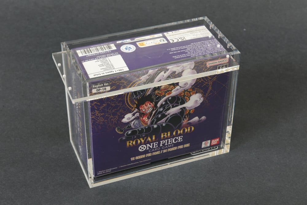 Evoretro Display de Acrílico para Caja de Sobres de Bandai One Piece TCG (Inglés)