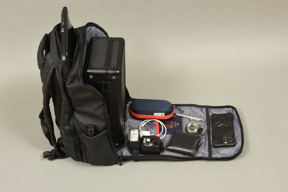 Evoretro HybridPro Mochila de Viaje Negra