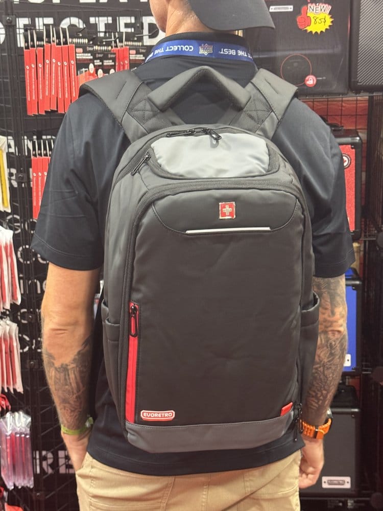 Evoretro HybridPro Mochila de Viaje Negra