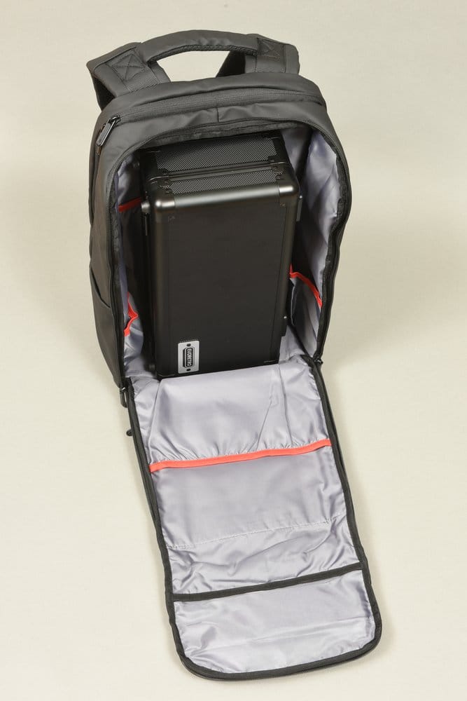 Evoretro Mochila de Viaje y Mini-Estuche de Transporte Bundle Kit Negro