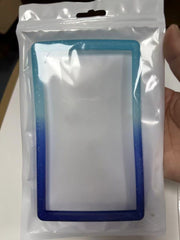 Evoretro Bumper para Slab de Tarjeta Graduada PSA Gradient Light Blue-Dark Blue Glitter