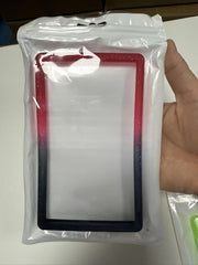 Evoretro Bumper para Slab de Tarjeta Graduada PSA Gradient Red-Black Glitter