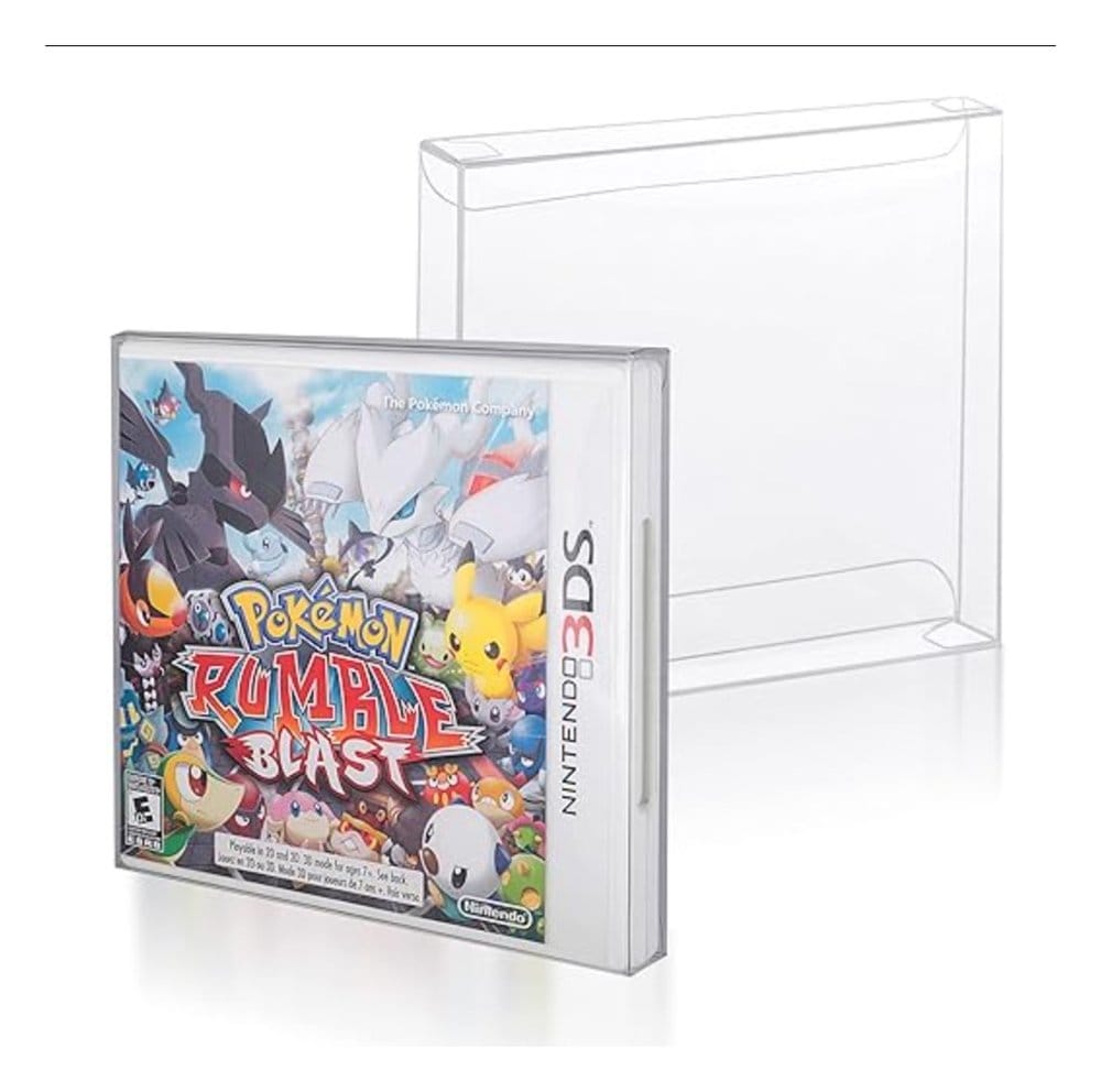 Caja de PET pack de 25 Protector para 3DS (NTSC) Games Frikytopia