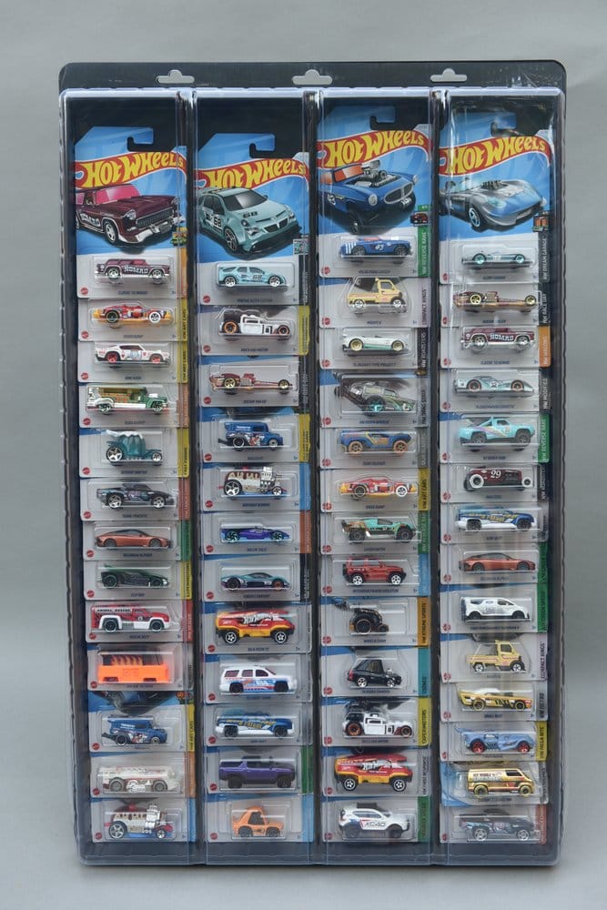 Evoretro Expositor de Pared para 48 Coches Diecast Empaquetados Paquete de 3 Frikytopia