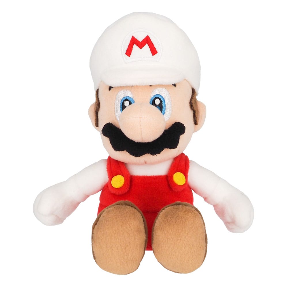 Super Mario Peluche Mario Fire 24 cm Frikytopia