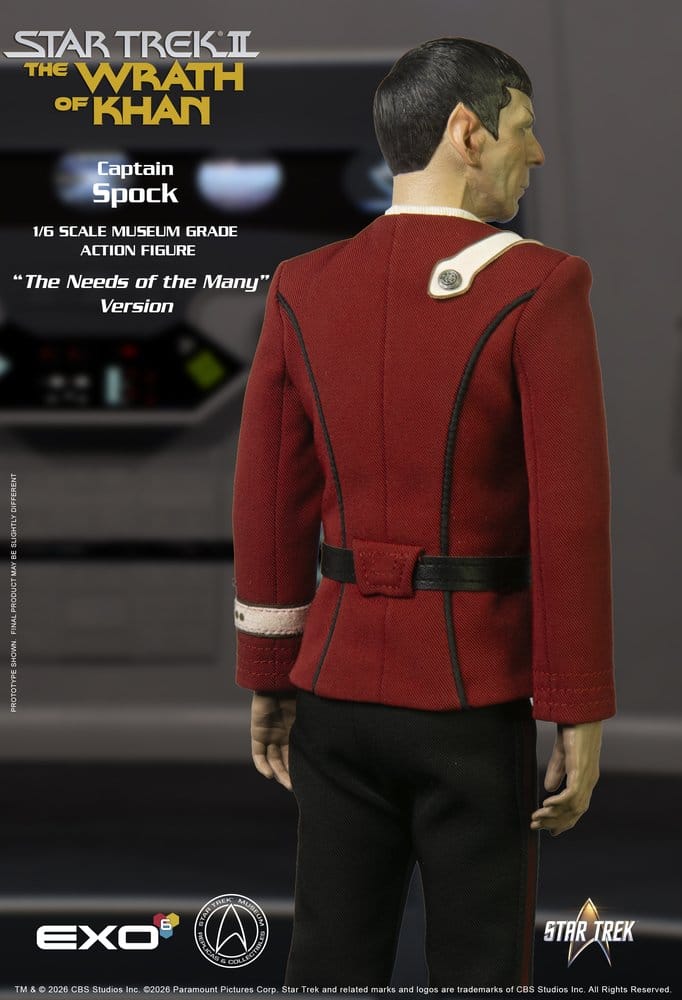 Star Trek: La ira de Khan Figura 1/6 Captain Spock Needs of the Many Version 30 cm