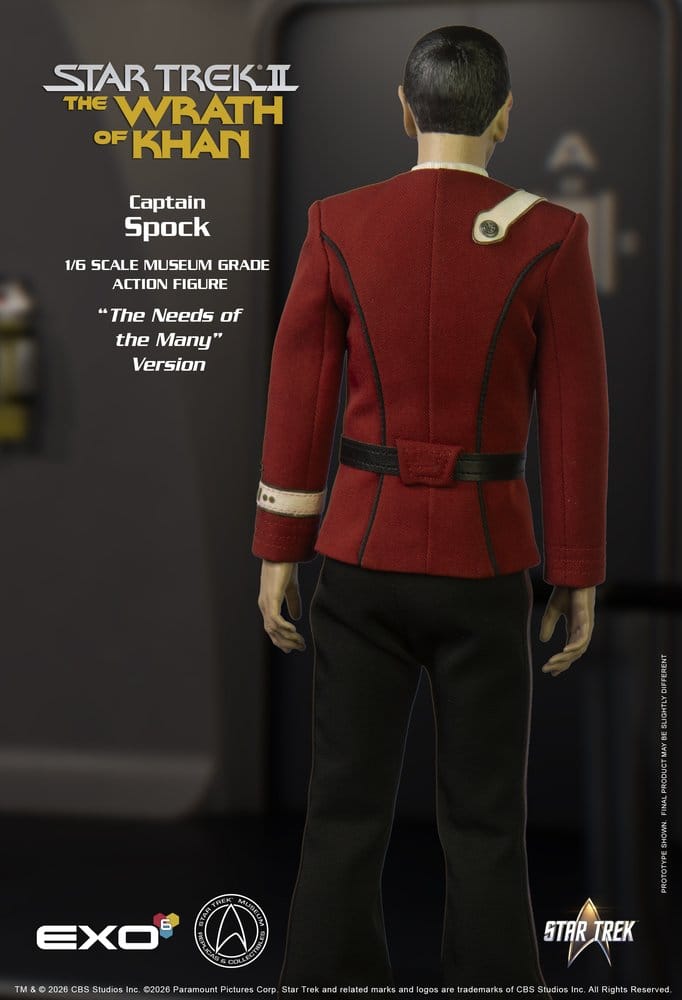 Star Trek: La ira de Khan Figura 1/6 Captain Spock Needs of the Many Version 30 cm