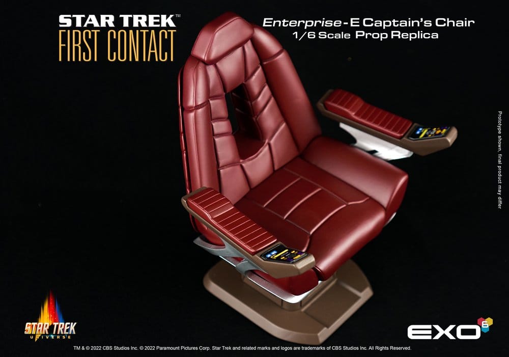 Star Trek: Primer Contacto Réplica 1/6 Captain's Chair 15 cm