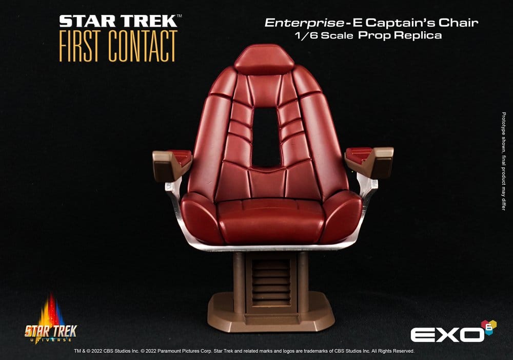 Star Trek: Primer Contacto Réplica 1/6 Captain's Chair 15 cm
