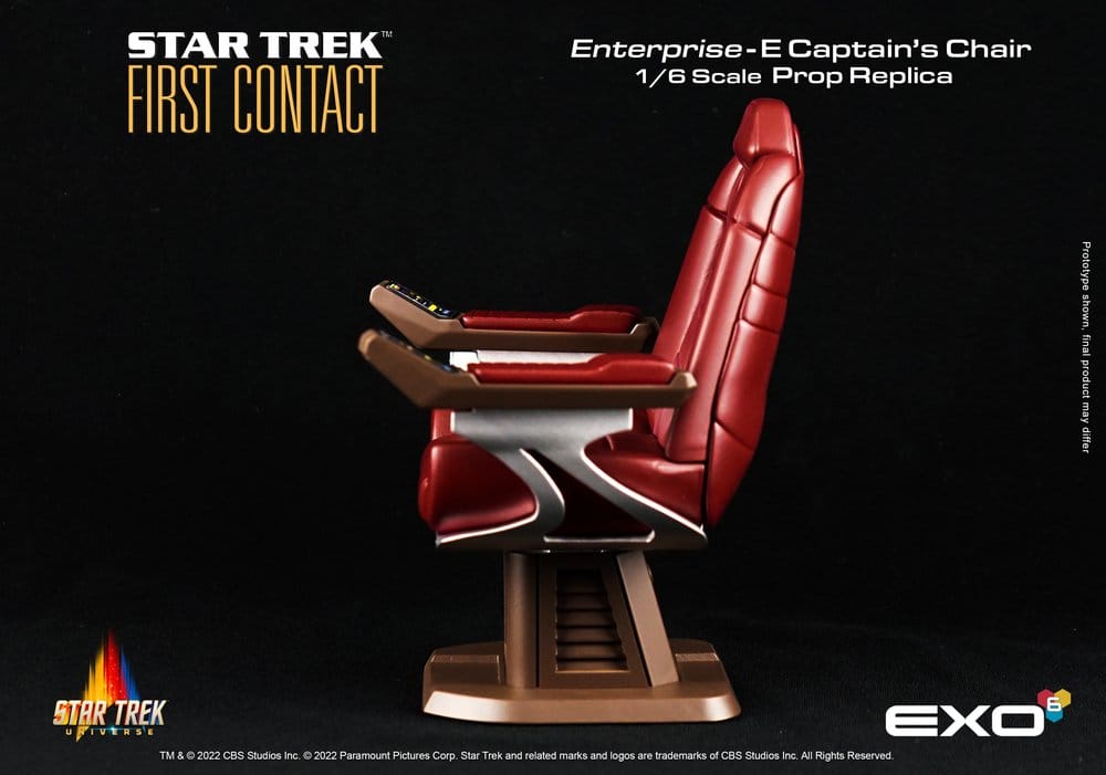 Star Trek: Primer Contacto Réplica 1/6 Captain's Chair 15 cm