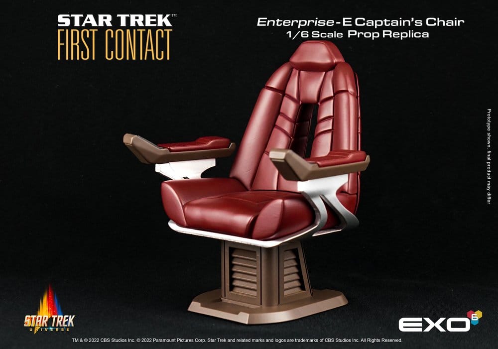 Star Trek: Primer Contacto Réplica 1/6 Captain's Chair 15 cm