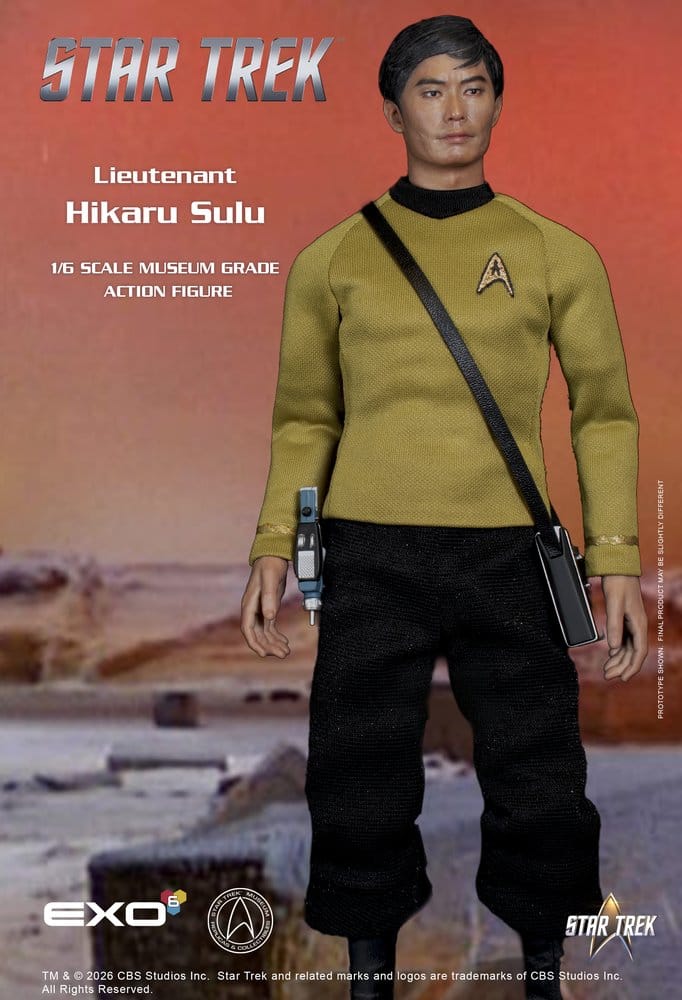 Star Trek: A série original Figura 1/6 Ten. Sulu 30 cm