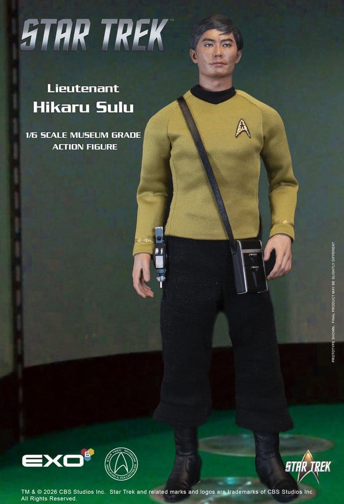 Star Trek: A série original Figura 1/6 Ten. Sulu 30 cm