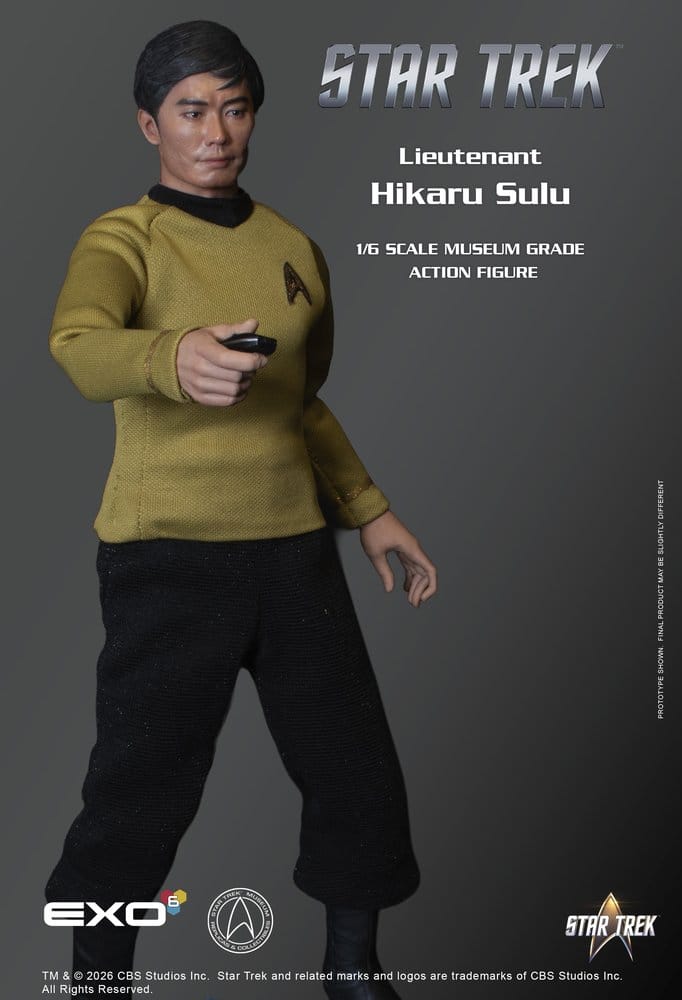 Star Trek: A série original Figura 1/6 Ten. Sulu 30 cm