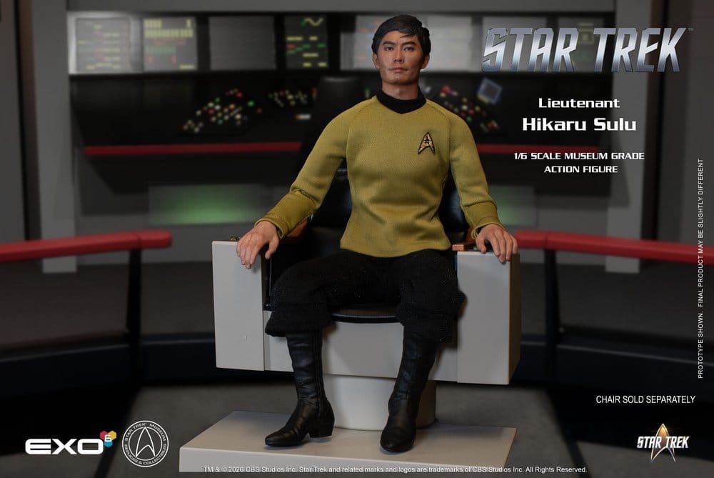 Star Trek: A série original Figura 1/6 Ten. Sulu 30 cm