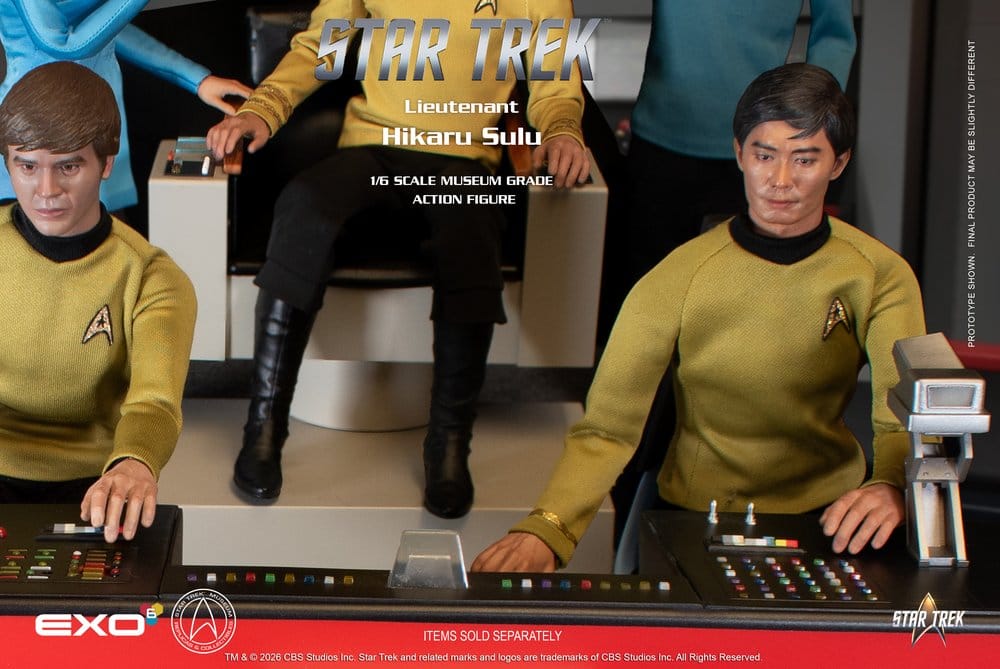 Star Trek: A série original Figura 1/6 Ten. Sulu 30 cm