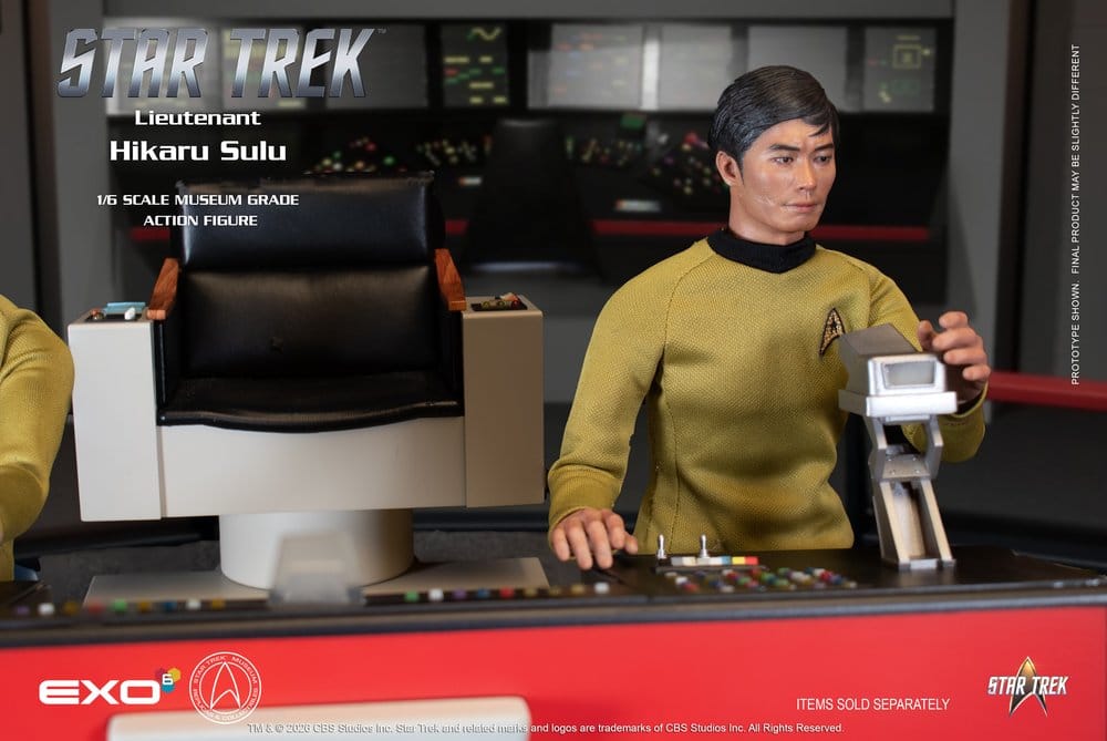 Star Trek: A série original Figura 1/6 Ten. Sulu 30 cm