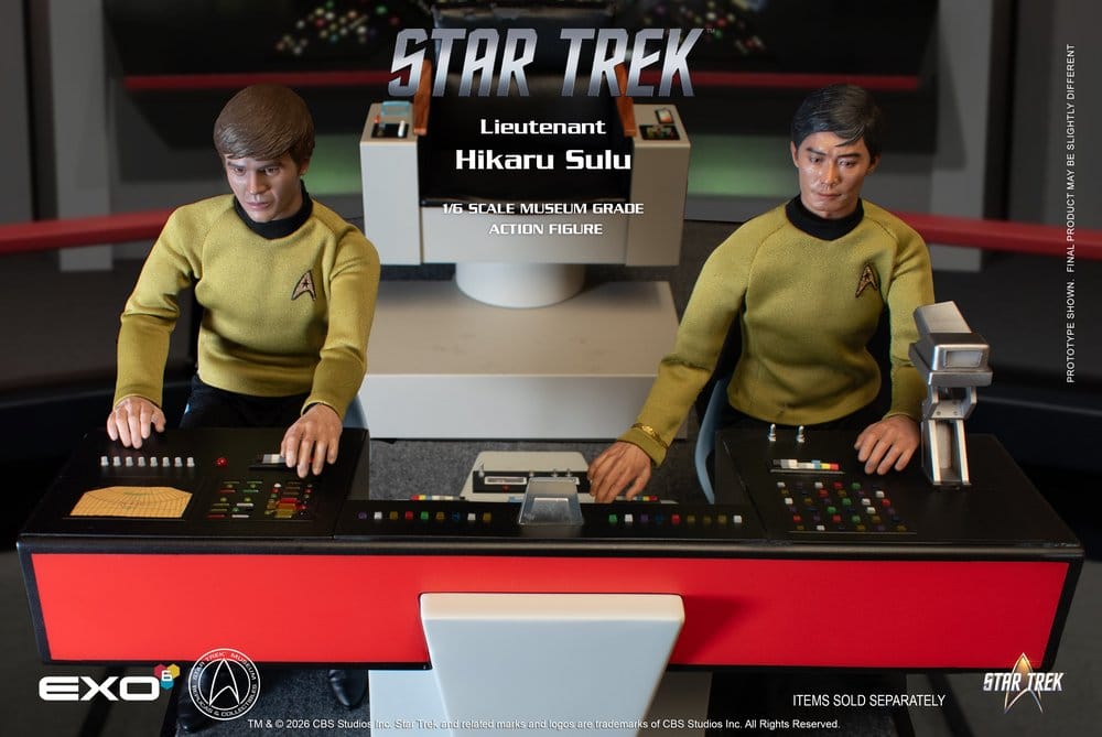 Star Trek: A série original Figura 1/6 Ten. Sulu 30 cm