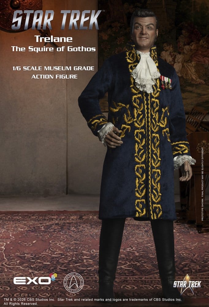 Star Trek Figura 1/6 Trelane, The Squire of Gothos 29 cm