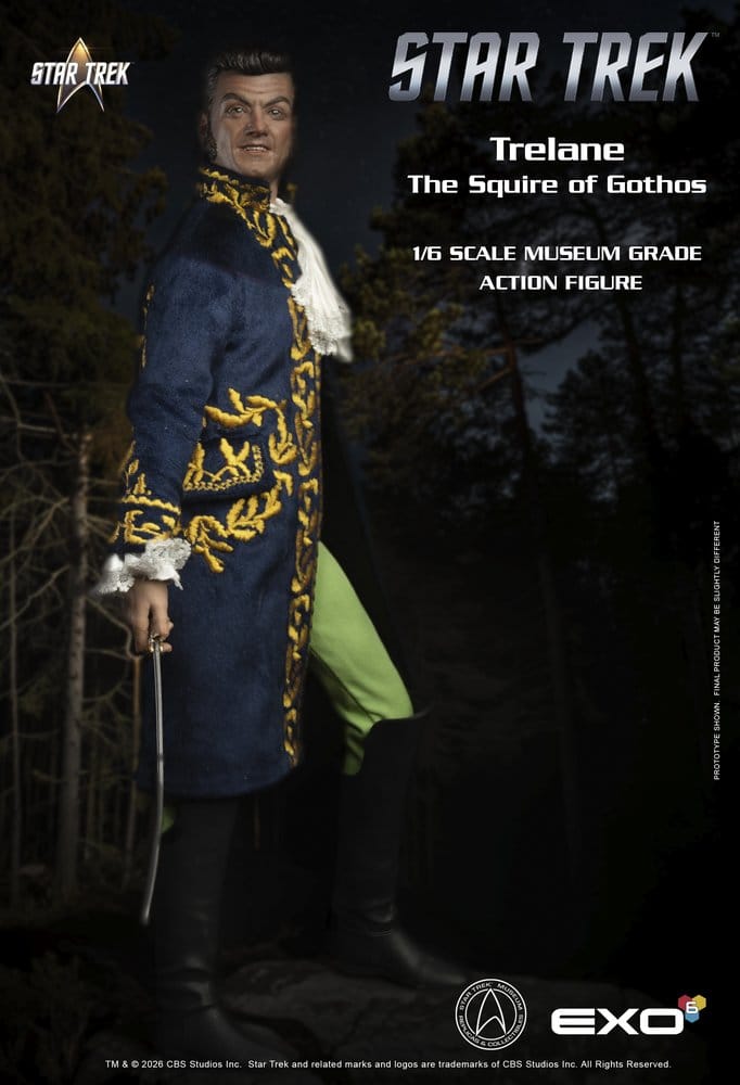 Star Trek Figura 1/6 Trelane, The Squire of Gothos 29 cm