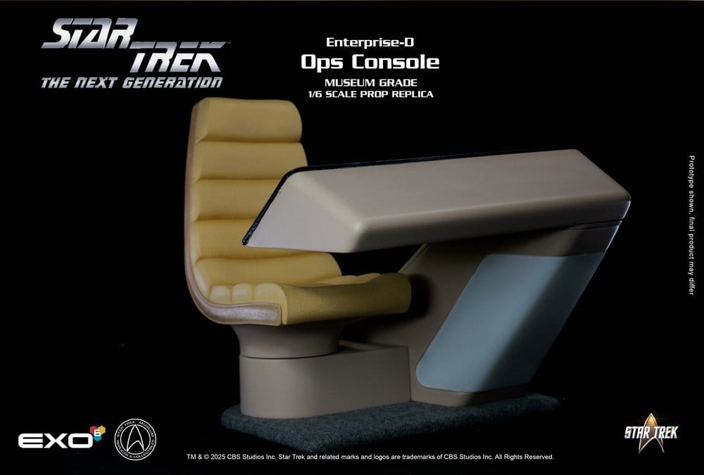 Star Trek: La nueva generación Réplica 1/6 Enterprise-D Bridge Consoles Set