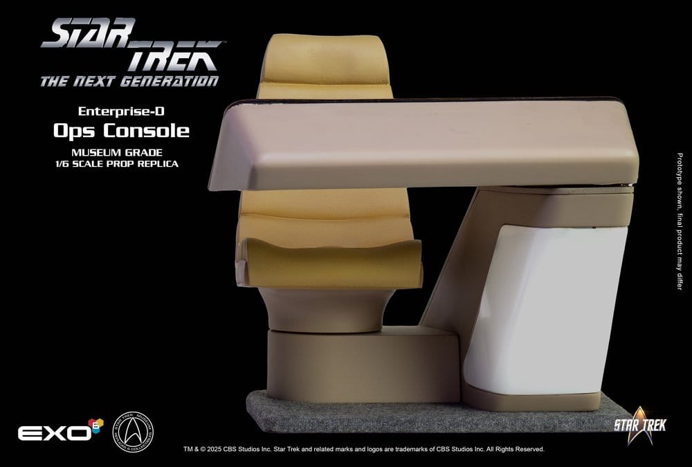 Star Trek: La nueva generación Réplica 1/6 Enterprise-D Bridge Consoles Set