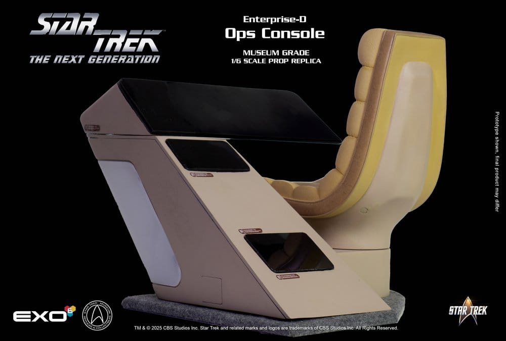 Star Trek: La nueva generación Réplica 1/6 Enterprise-D Bridge Consoles Set