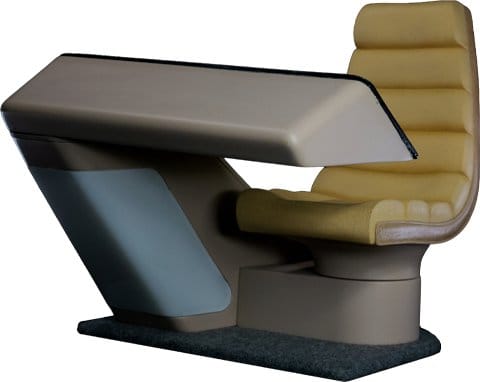 Star Trek: La nueva generación Réplica 1/6 Enterprise-D Bridge CONN Console