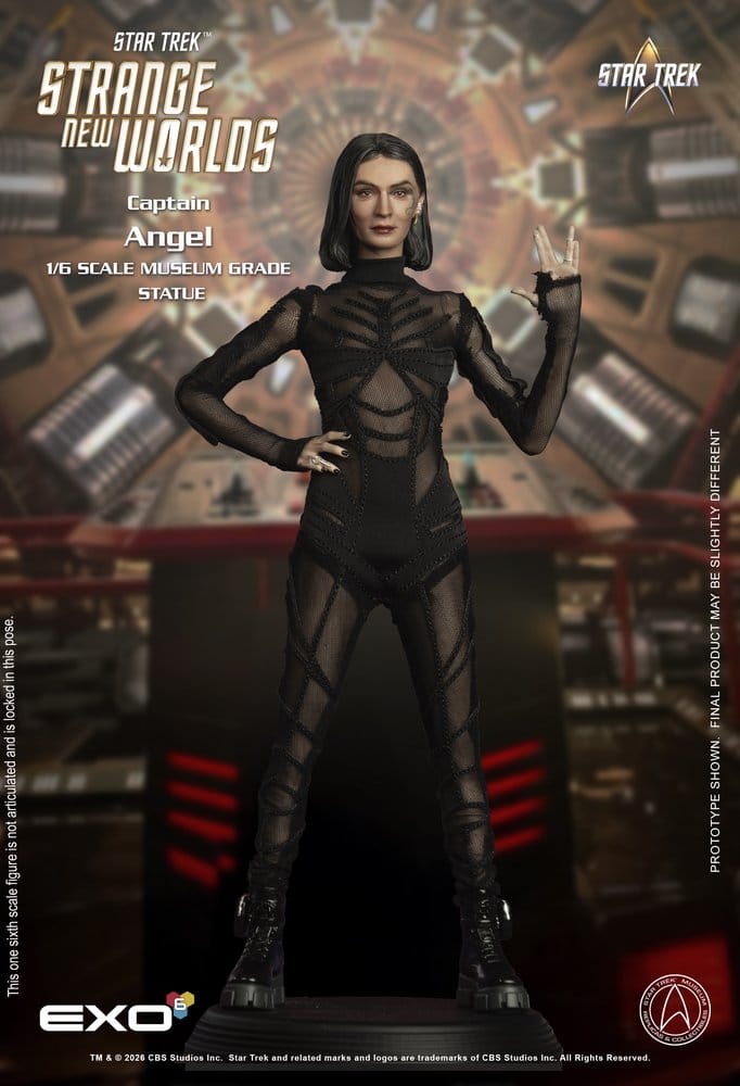 Star Trek: Estranhos Novos Mundos Figura Média Mista 1/6 Capitão Angel 28 cm