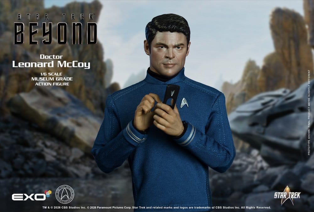 Star Trek: Além do Universo Figura 1/6 Dr. 'Bones' McCoy 30 cm