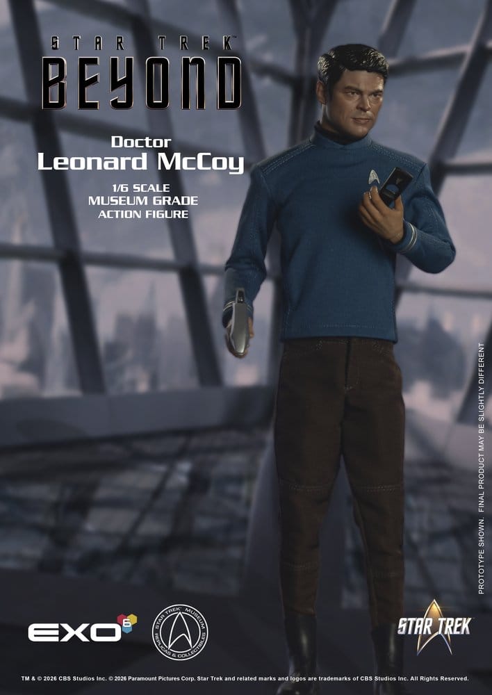 Star Trek: Além do Universo Figura 1/6 Dr. 'Bones' McCoy 30 cm