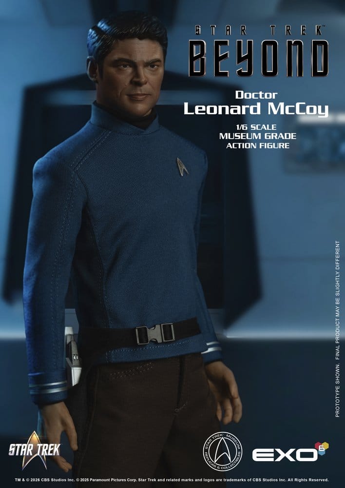 Star Trek: Além do Universo Figura 1/6 Dr. 'Bones' McCoy 30 cm
