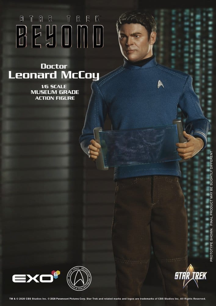 Star Trek: Além do Universo Figura 1/6 Dr. 'Bones' McCoy 30 cm