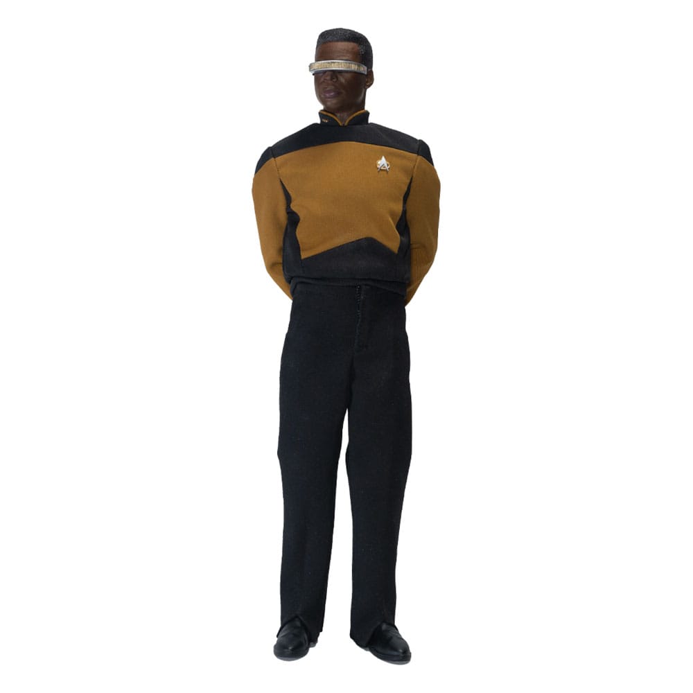 Star Trek: The Next Generation Figura 1/6 Lt. Commander Geordi La Forge (Essentials Version) 28 cm Frikytopia