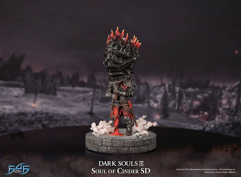 Dark Souls III Estátua Soul of Cinder SD 22 cm