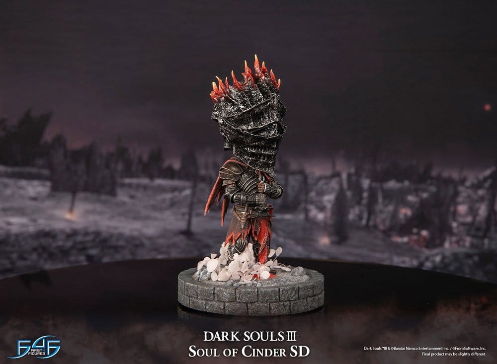 Dark Souls III Estátua Soul of Cinder SD 22 cm