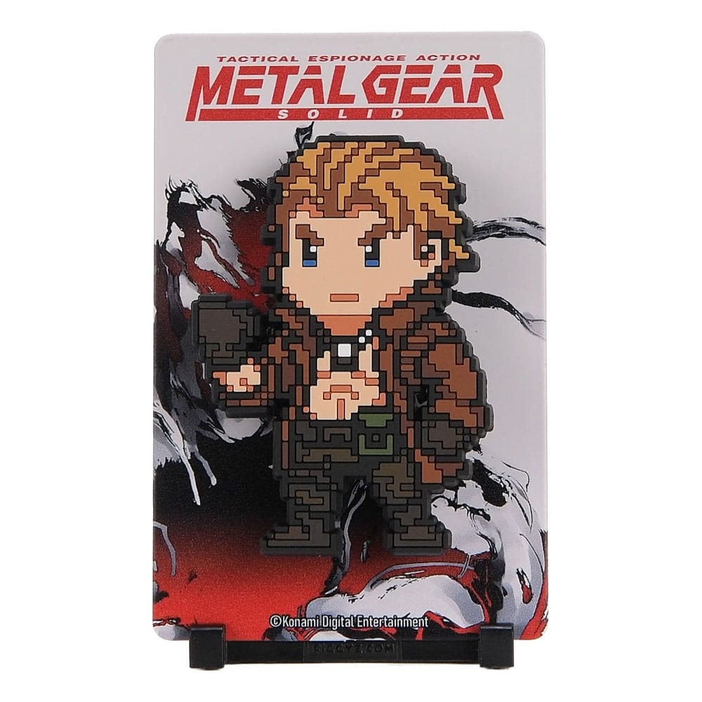Metal Gear Solid 1 FiGGYZ Figura Coleccionável Magnética Liquid Snake 11 cm