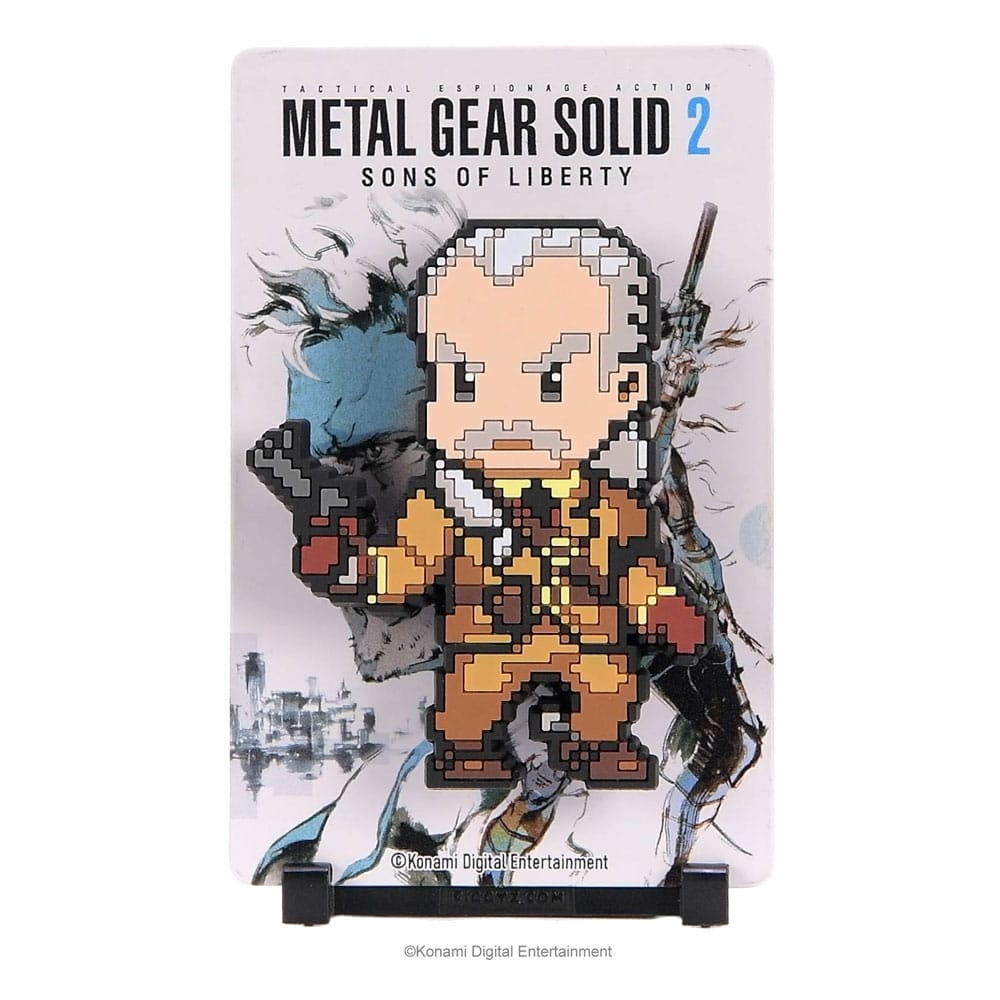 Metal Gear Solid 2 FiGGYZ Figura Coleccionable Magnética Revolver Ocelot 11 cm