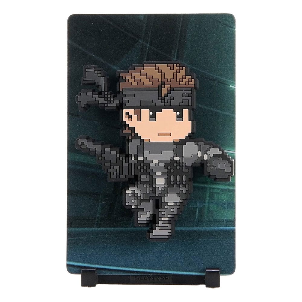 Metal Gear Solid 2 FiGGYZ Figura Coleccionable Magnética Solid Snake (Hero Pose) 11 cm