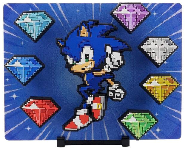 Sonic The Hedgehog FiGGYZ Figura Coleccionable Magnética Modern Sonic 35th Anniversary 9 cm