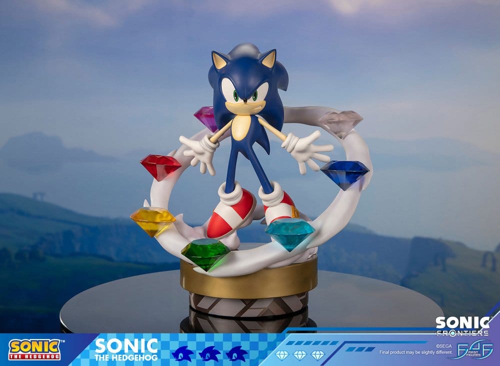 Sonic The Hedgehog Resin Estatua Sonic Frontiers Sonic 42 cm
