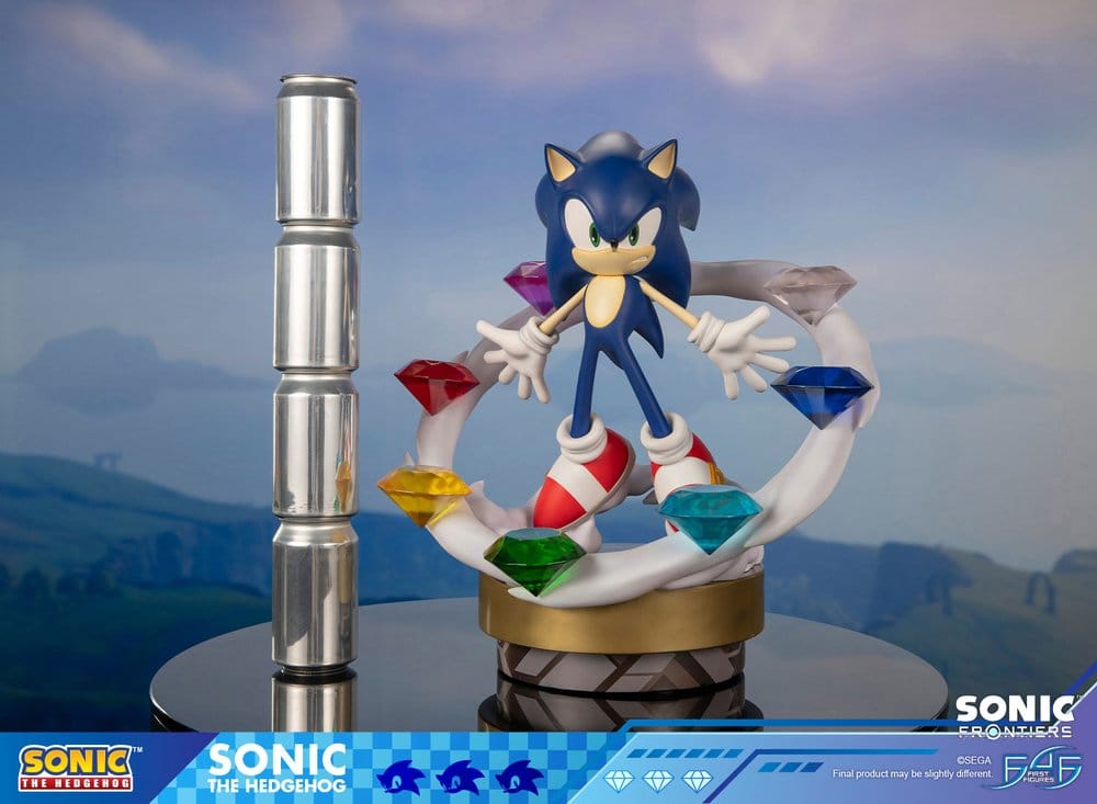 Sonic The Hedgehog Resin Estatua Sonic Frontiers Sonic 42 cm