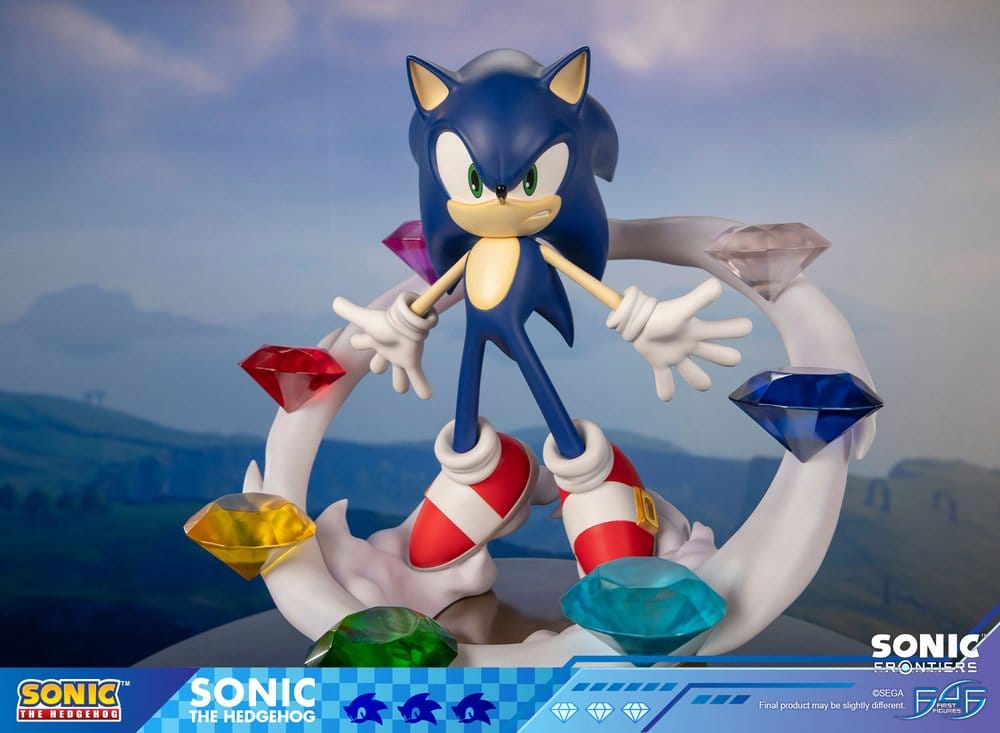 Sonic The Hedgehog Resin Estatua Sonic Frontiers Sonic 42 cm