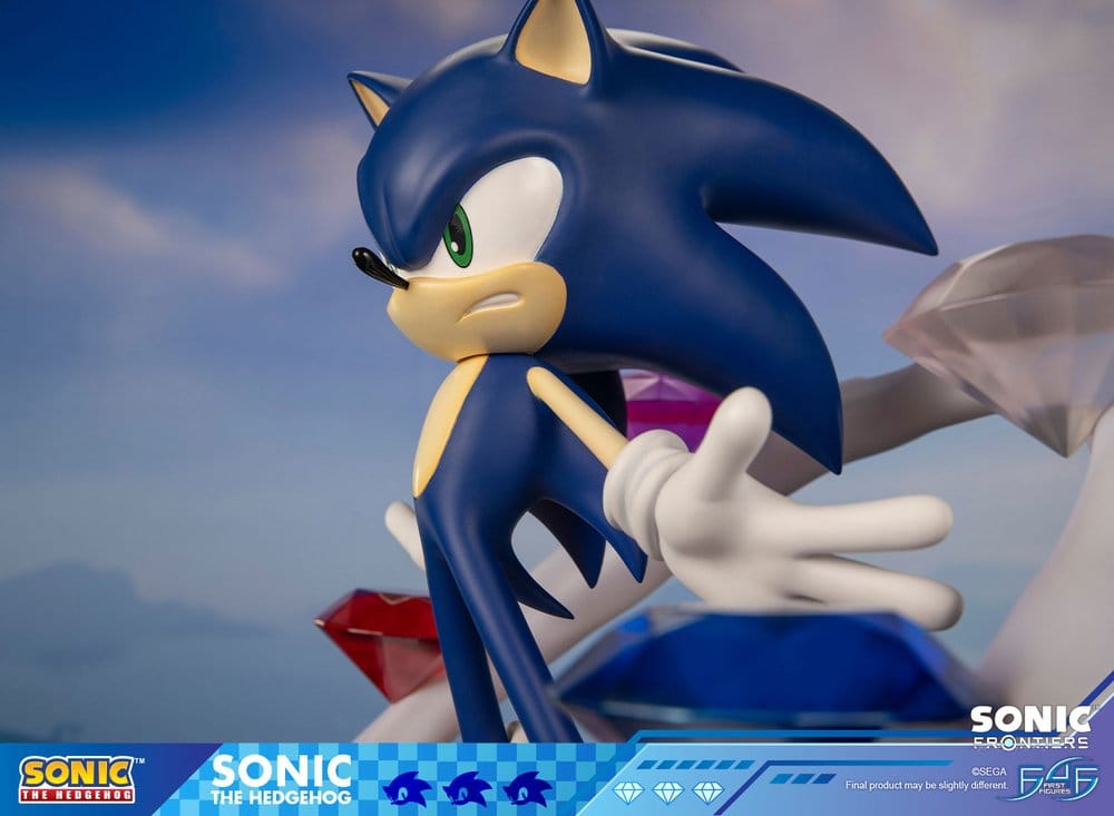 Sonic The Hedgehog Resin Estatua Sonic Frontiers Sonic 42 cm